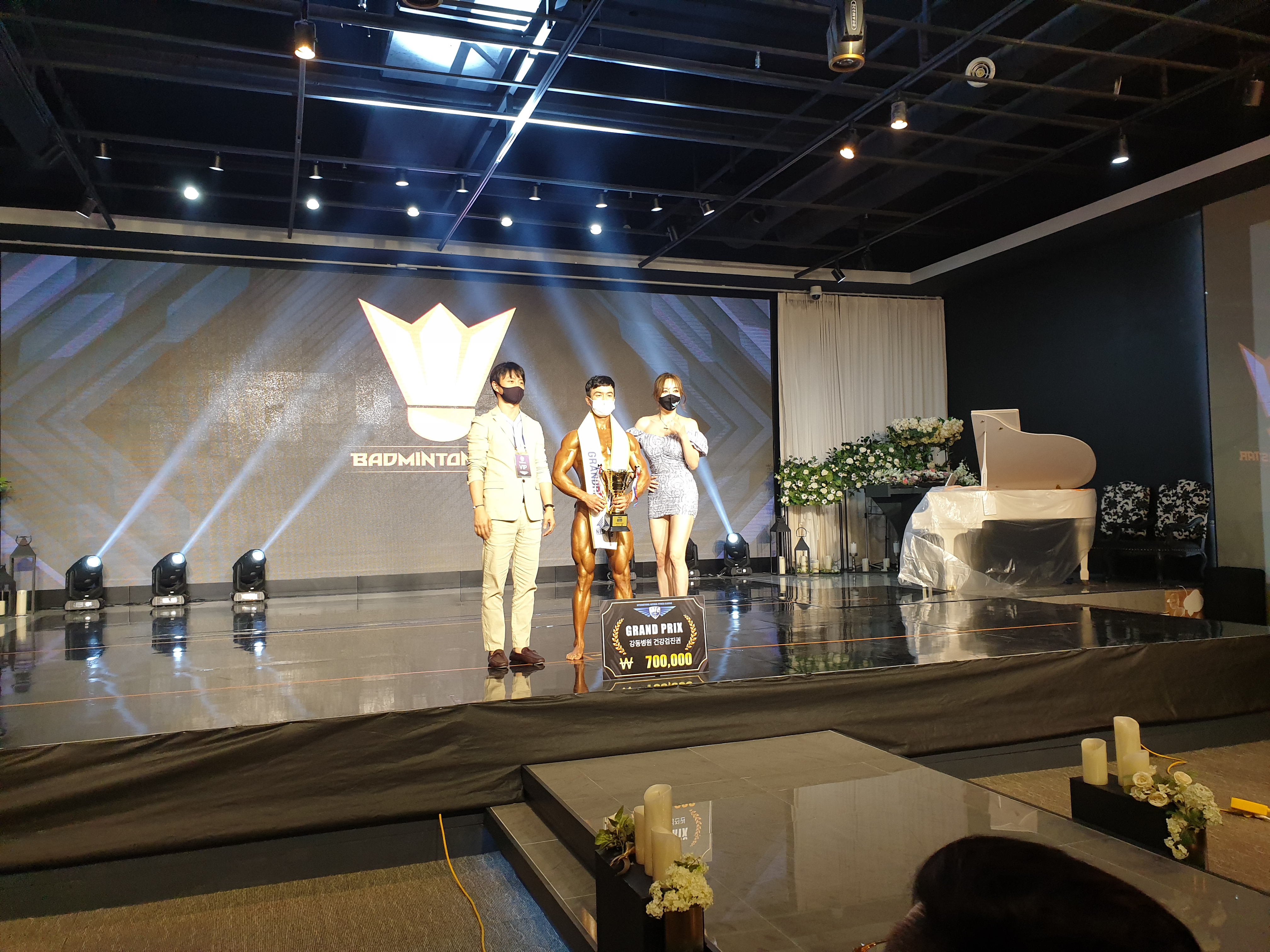 구미서 열린 피트니스스타 INFC 대회 구미강동병원 후원 및 도핑검사기관으로참여 첨부 이미지